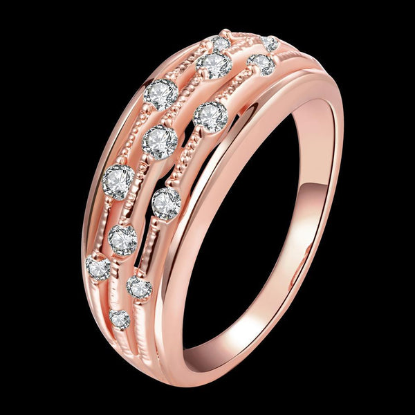 Rose Gold Ring LSR185-A