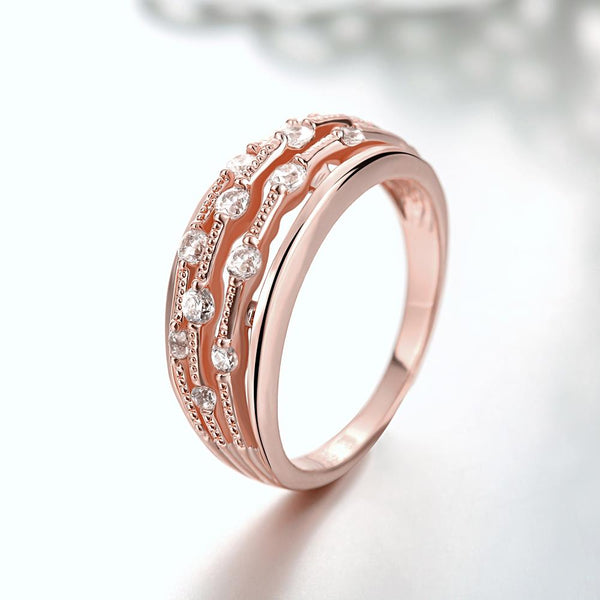 Rose Gold Ring LSR185-A