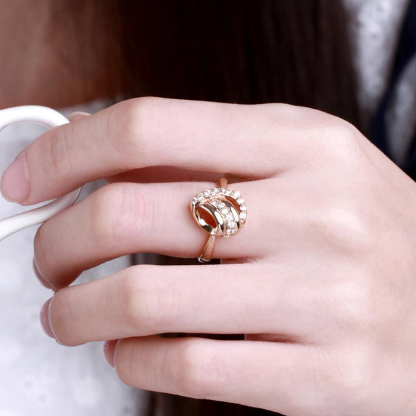 Rose Gold Ring LSR188-A