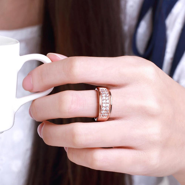 Rose Gold Ring LSR193-A