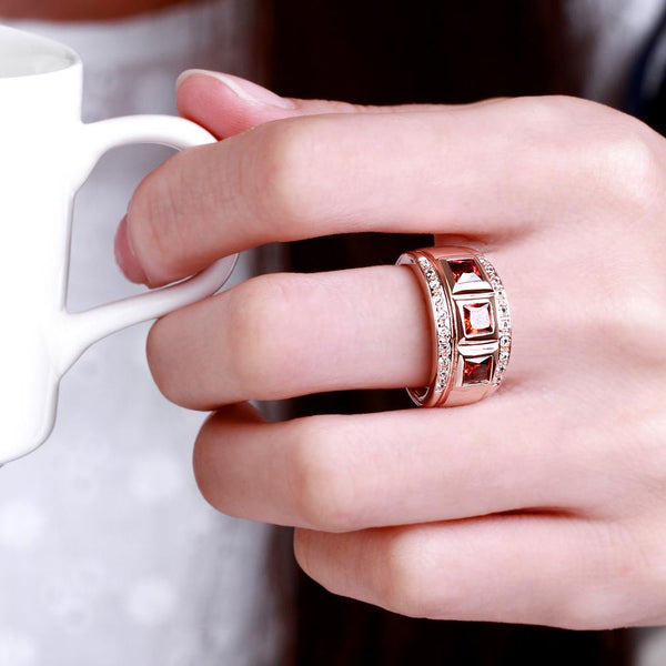 Rose Gold Ring LSR196-A