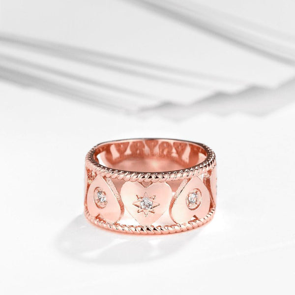 Rose Gold Ring LSR199-B