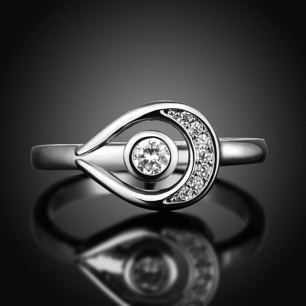 White Gold Ring LSR213-C