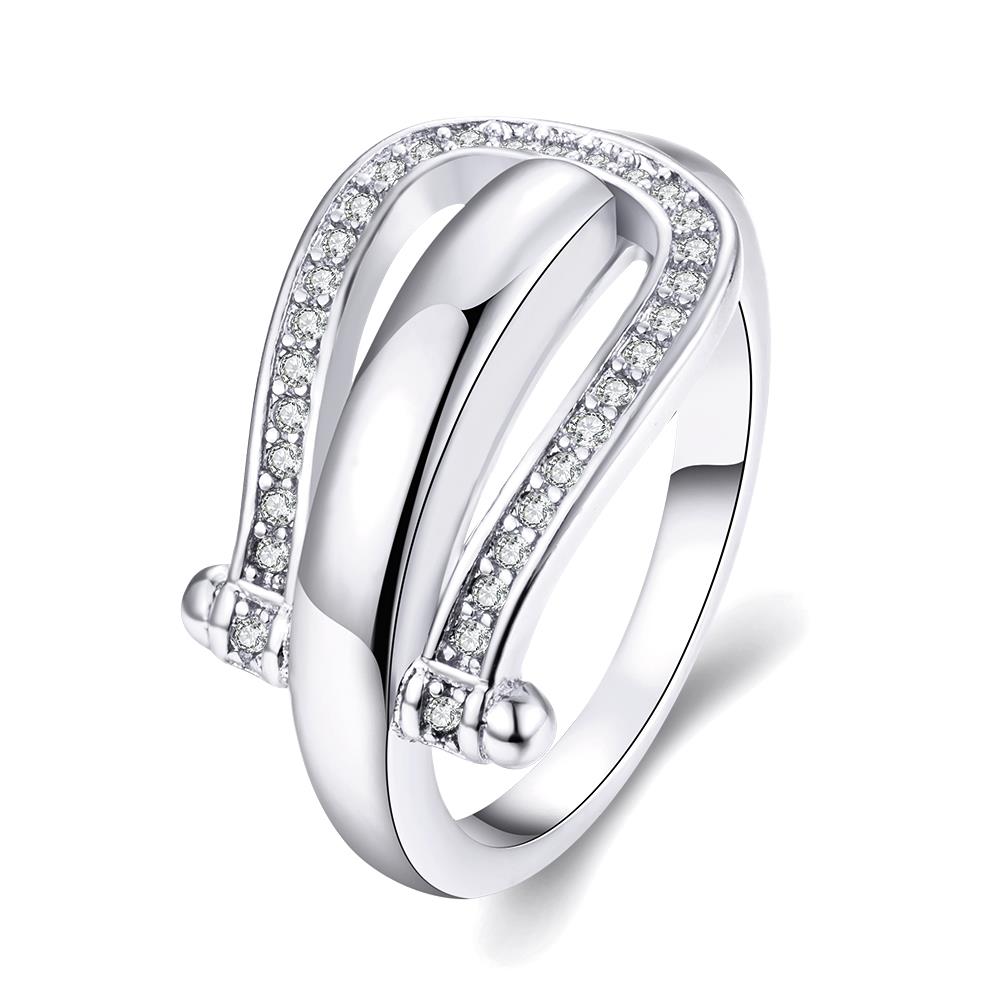 White Gold Ring LSR217-C