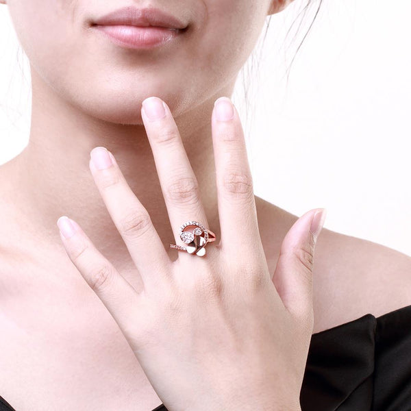 Rose Gold Ring LSRR234-B