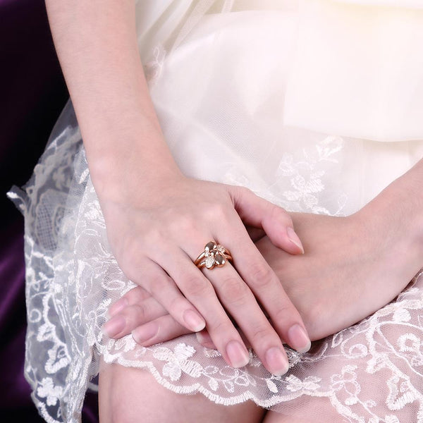 Rose Gold Ring LSRR252-B