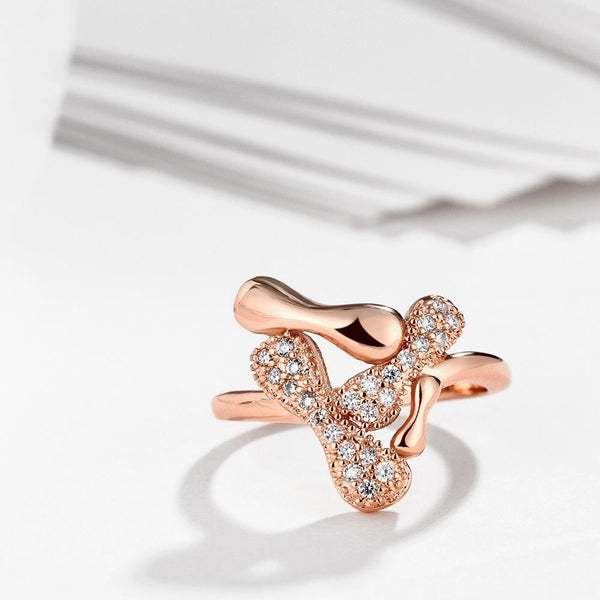 Rose Gold Ring LSRR254-B