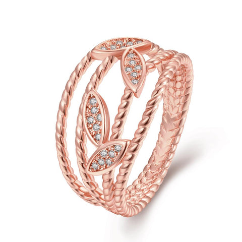 Rose Gold Ring LSRR255-B