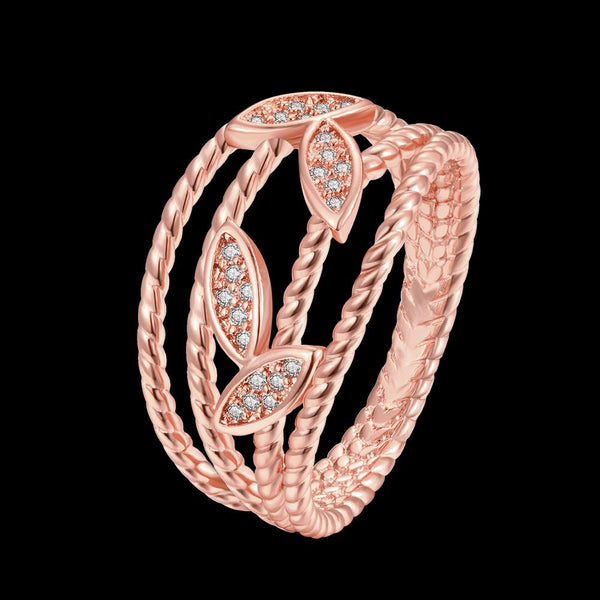 Rose Gold Ring LSRR255-B