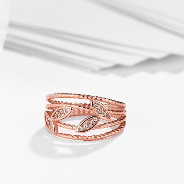 Rose Gold Ring LSRR255-B