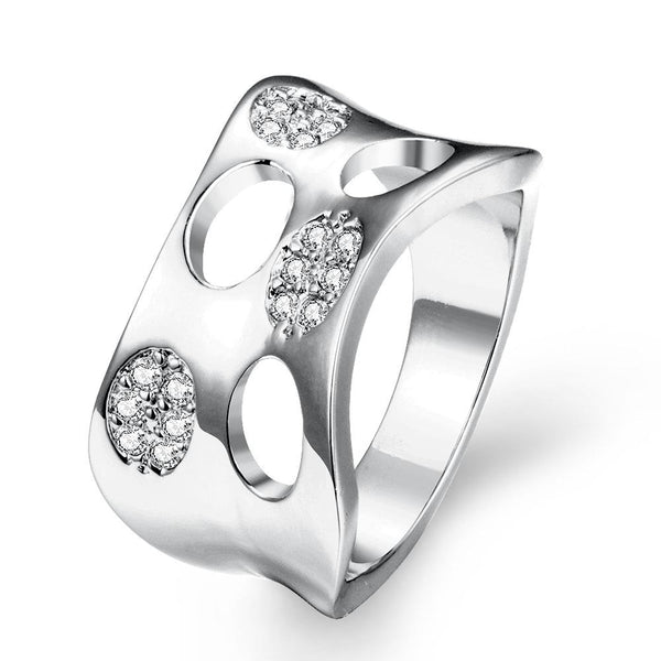 White Gold Ring LSR275-C