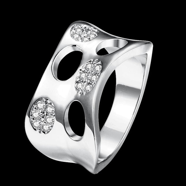 White Gold Ring LSR275-C