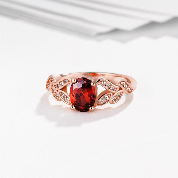 Rose Gold Ring LSR276-B