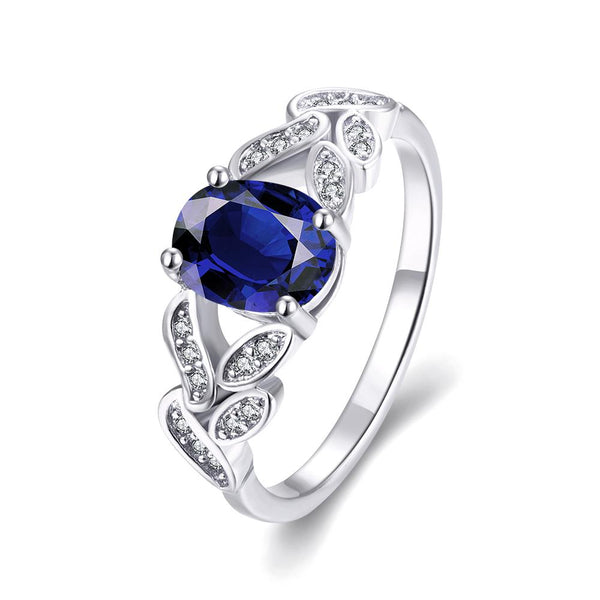 White Gold Ring LSR276-C