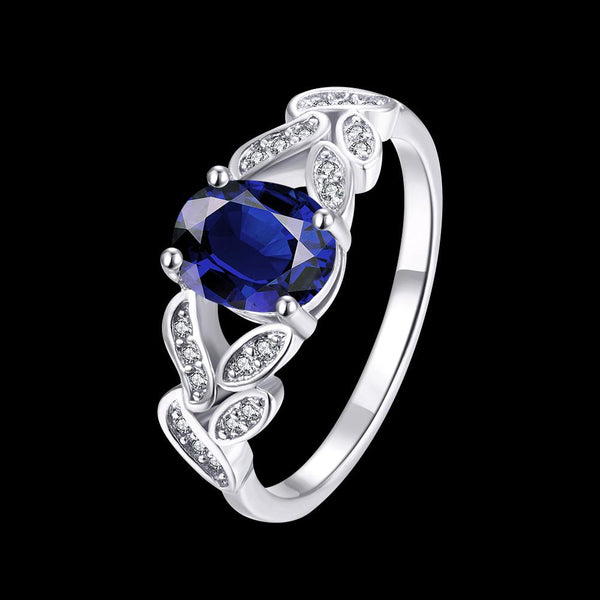 White Gold Ring LSR276-C