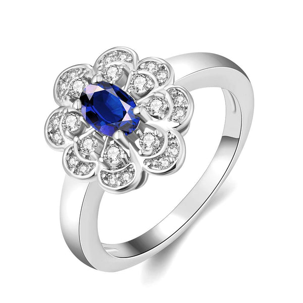 White Gold Ring LSR279-C