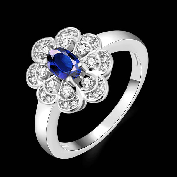 White Gold Ring LSR279-C