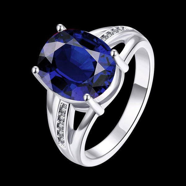 White Gold Ring LSR284-C