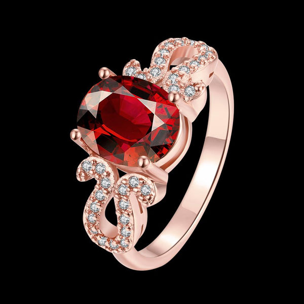 Rose Gold Ring LSR285-B