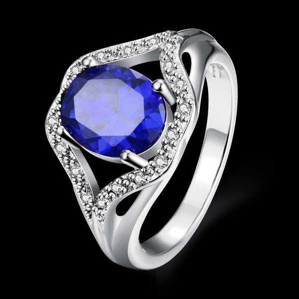 White Gold Ring LSR286-C