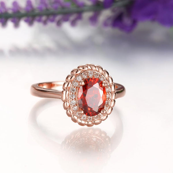 Rose Gold Ring LSR291-B