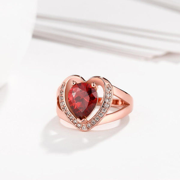 Rose Gold Ring LSR295-B