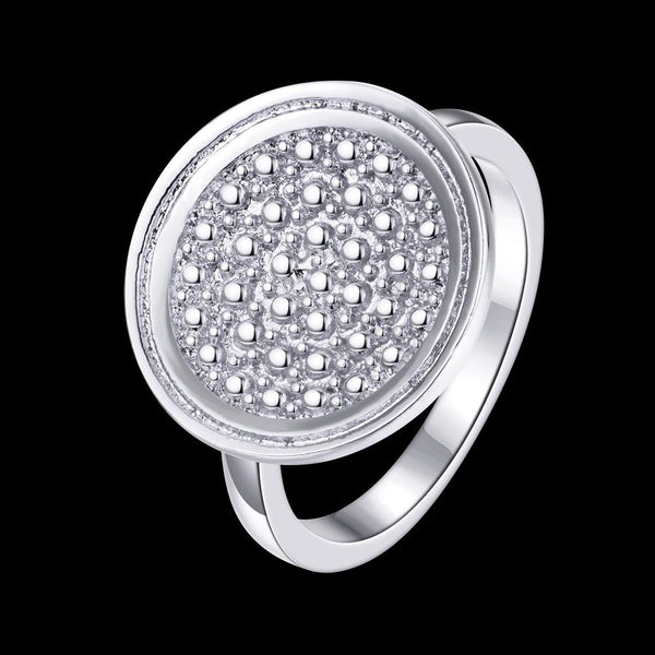 White Gold Ring LSR312-C