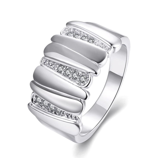 White Gold Ring LSR314-C