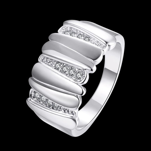 White Gold Ring LSR314-C