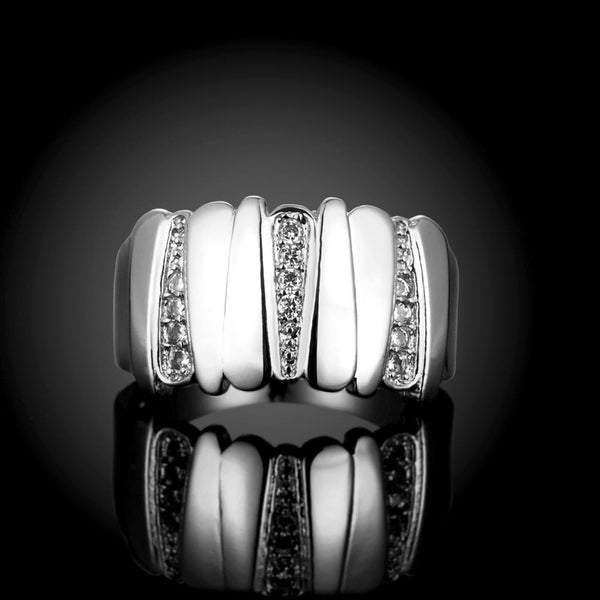 White Gold Ring LSR314-C