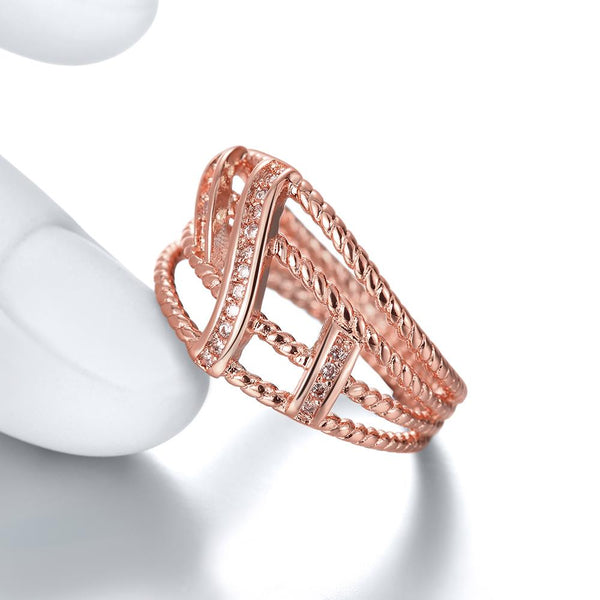 Rose Gold Ring LSR330-B