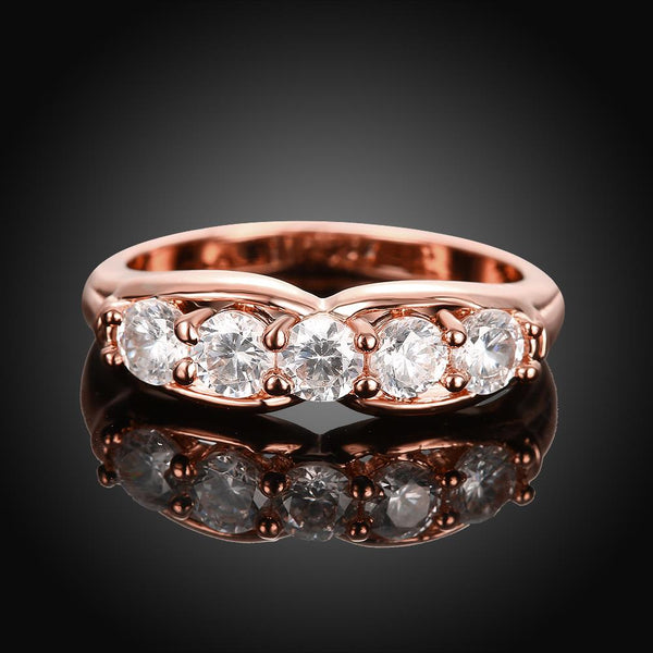 Rose Gold Ring LSR355-B