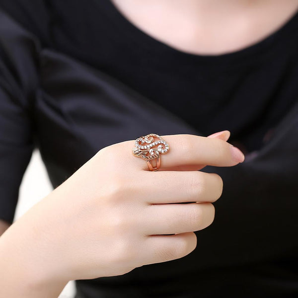 Rose Gold Ring LSR358-B