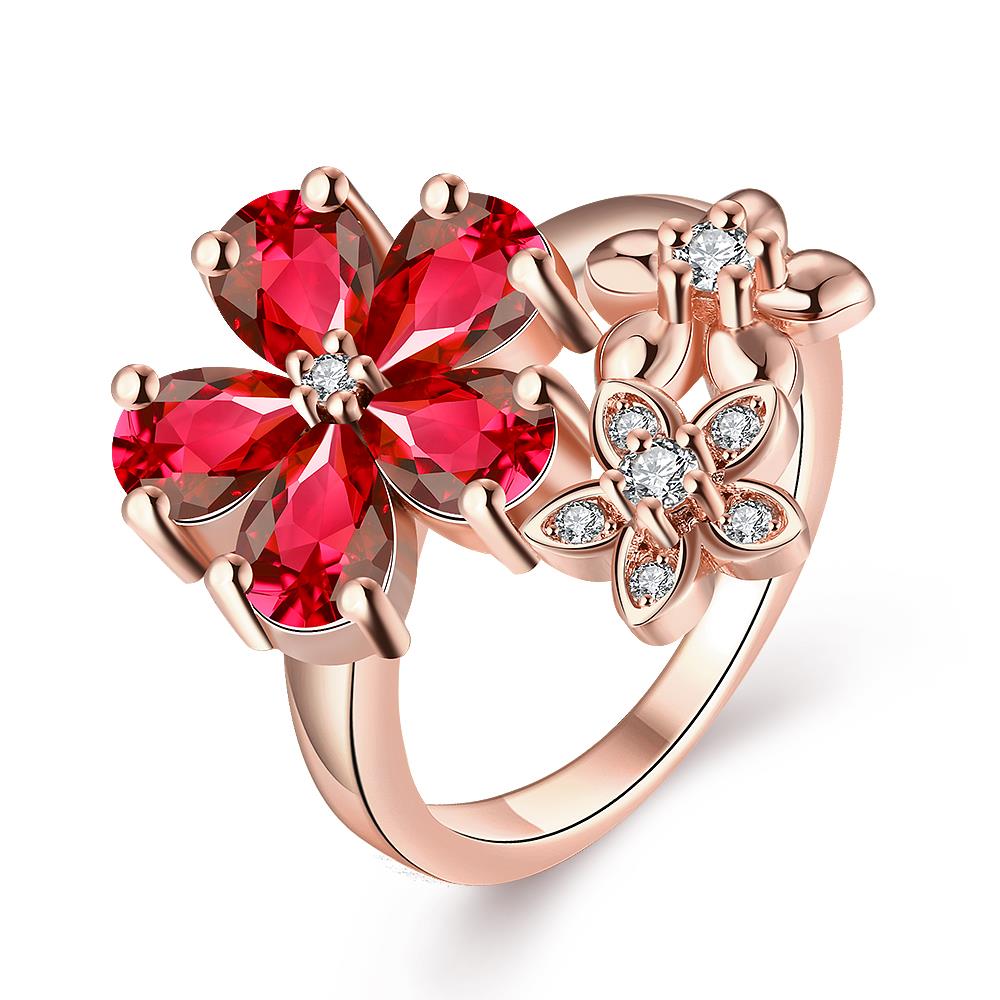 Rose Gold Ring LSR387-B