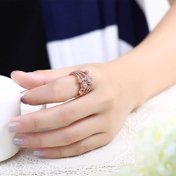 Rose Gold Ring LSR393-A