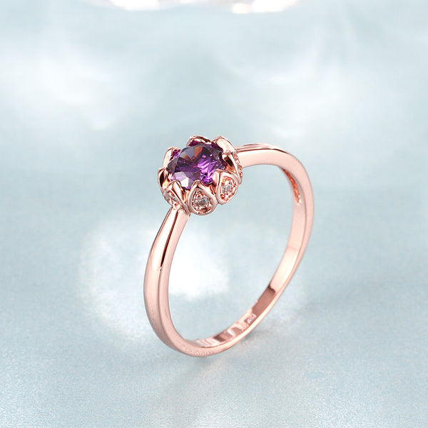 Rose Gold Ring LSR419-B