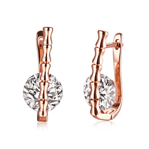 Rose Gold Earrings LSE121