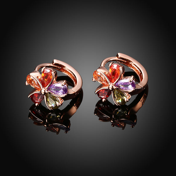 Rose Gold Earrings LSE123