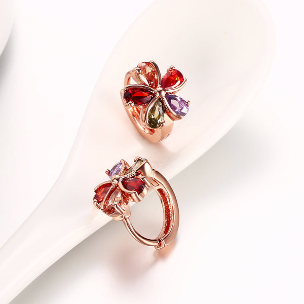 Rose Gold Earrings LSE123