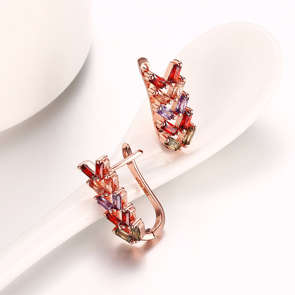 Rose Gold Earrings LSE126