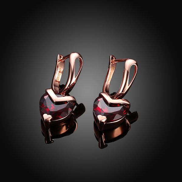 Rose Gold Earrings LSE128