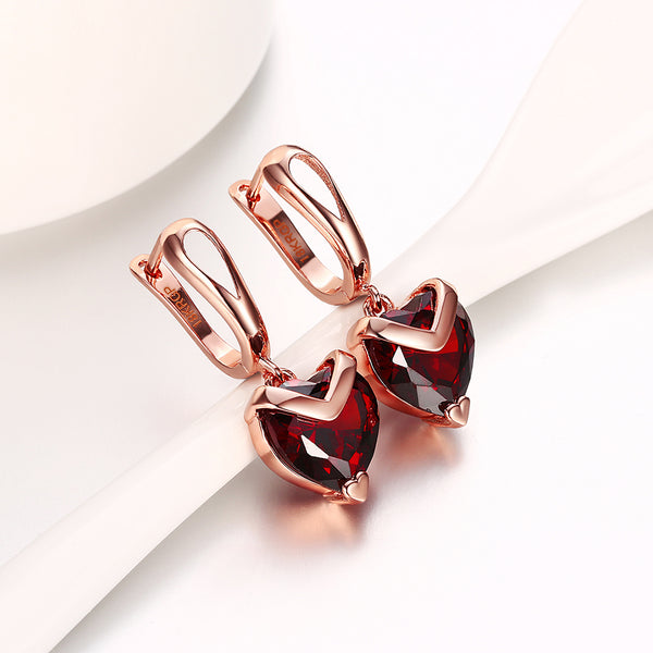 Rose Gold Earrings LSE128