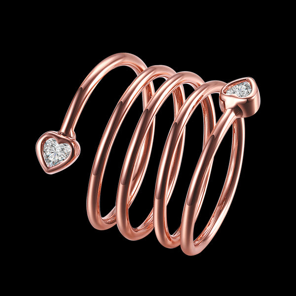 Rose Gold Ring LSR843-B