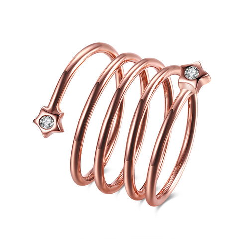 Rose Gold Ring LSR844-B