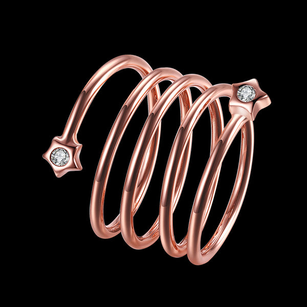 Rose Gold Ring LSR844-B