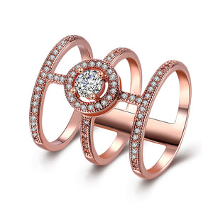 Rose Gold Ring LSRR46-B