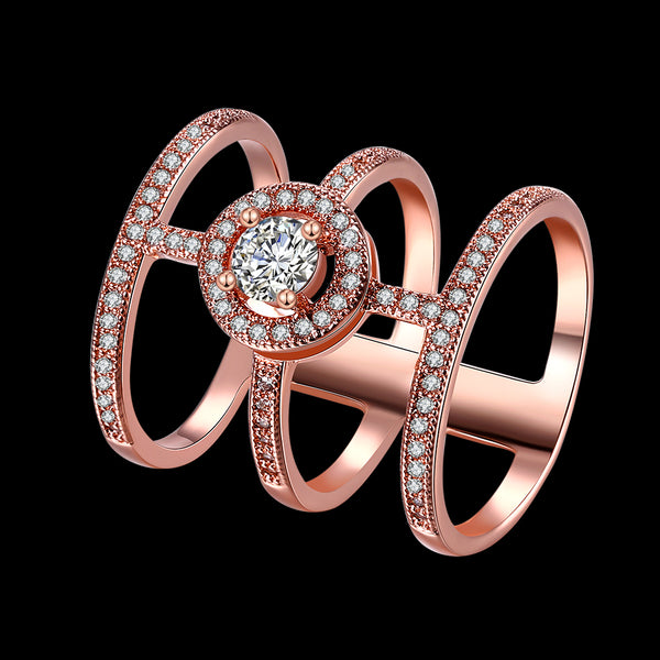 Rose Gold Ring LSRR46-B