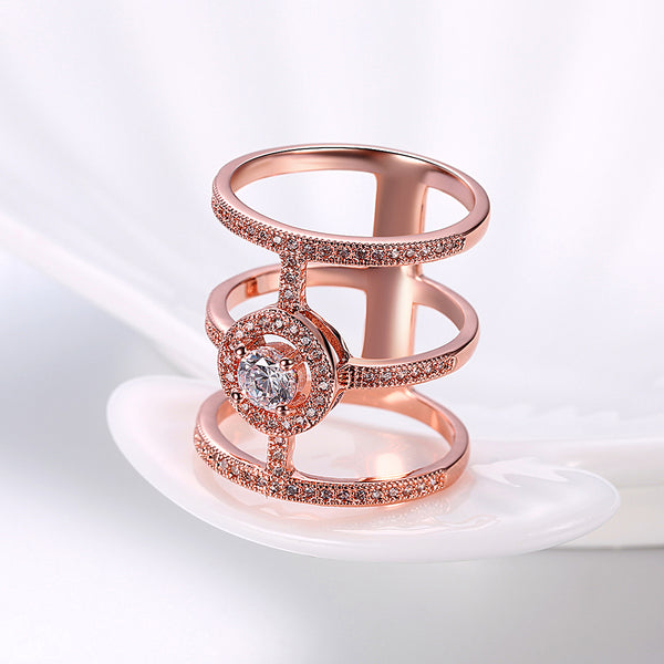 Rose Gold Ring LSRR46-B