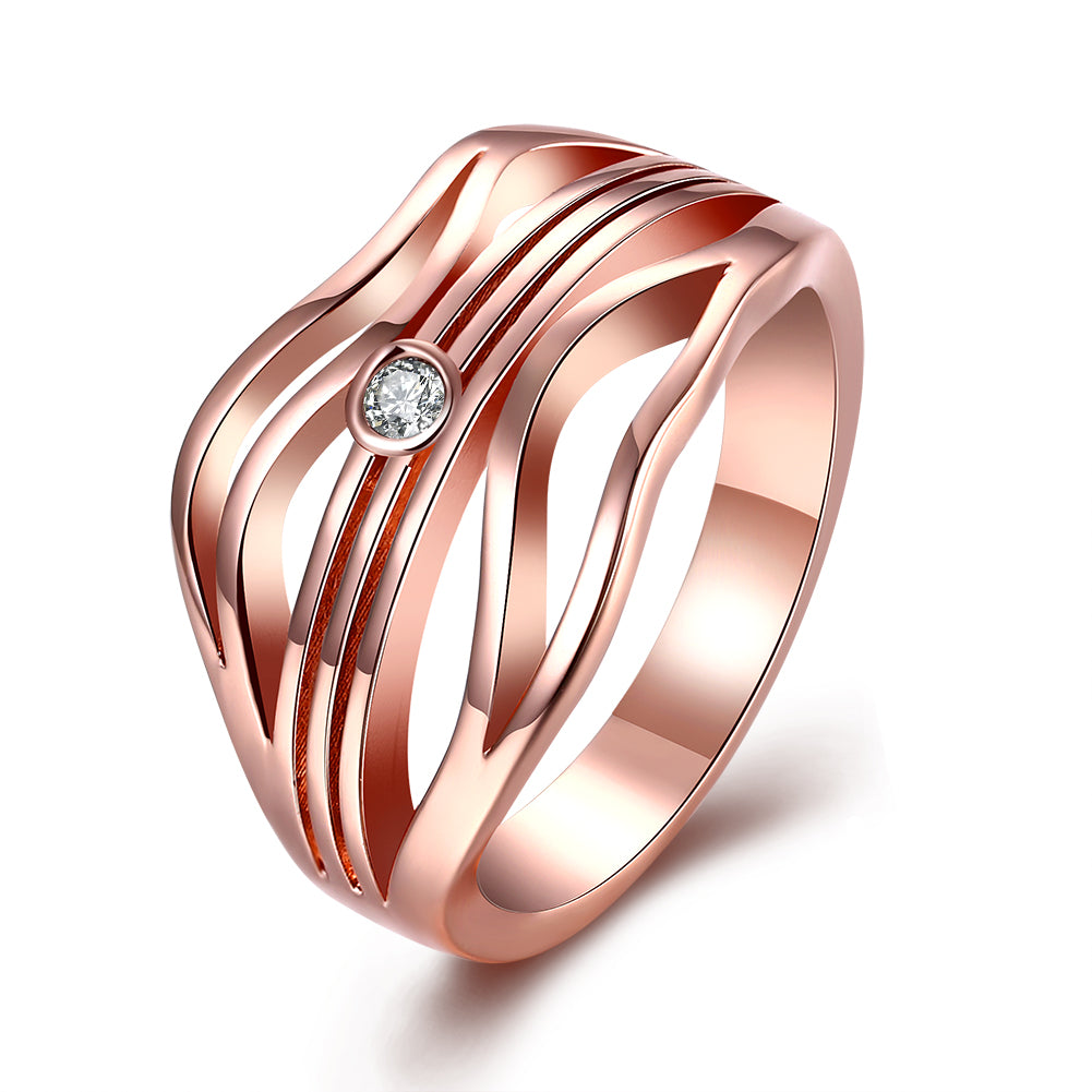 Rose Gold Ring LSR847-B