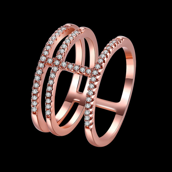 Rose Gold Ring LSR848-B